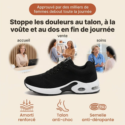 Baskets Orthalya pour les métiers debout : accueil, vente, soins